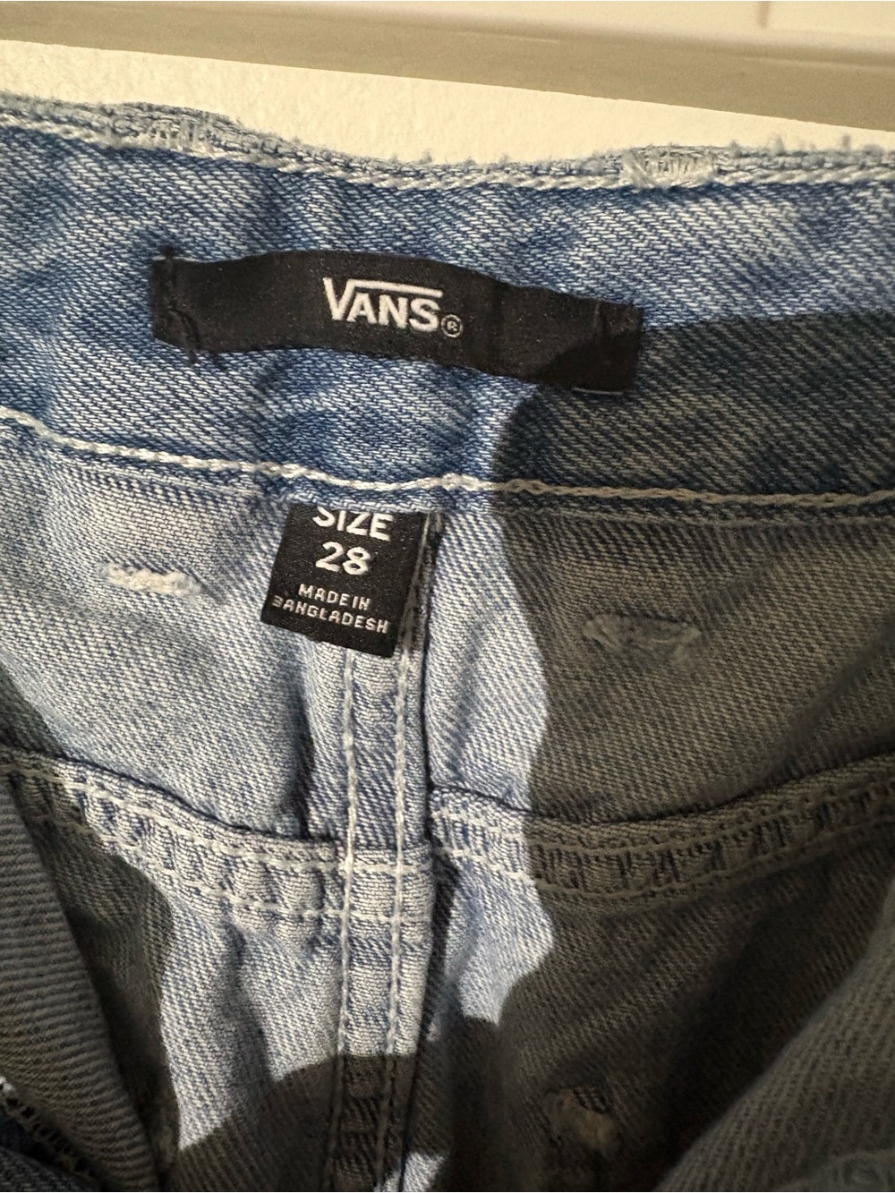 Vans Light Blue Carpenter Denim Jeans - Picture 4 of 4